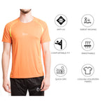 Men Orange T-Shirt